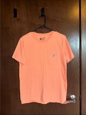 Carhartt Women’s Peach Short-Sleeve Pocket Tee
